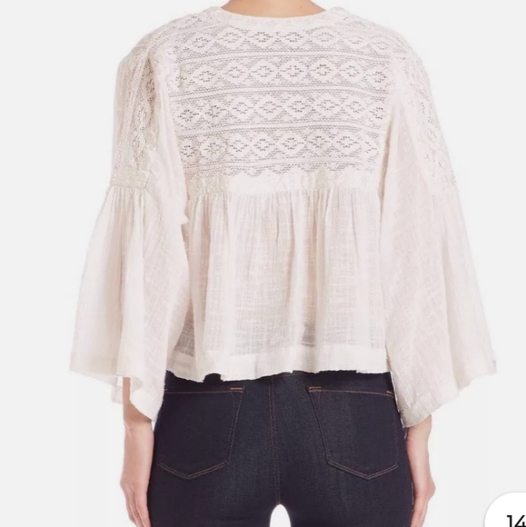 Free People Carry Me Away Cropped Top - Picture 6 of 11